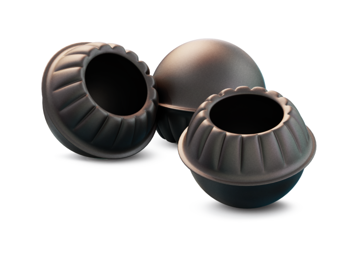 Conchas de Trufa Negras