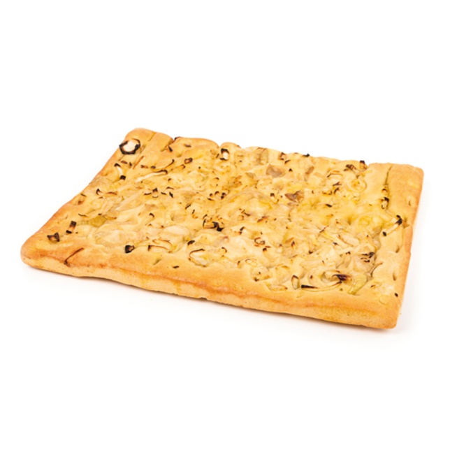 Focaccia do padeiro cebolas