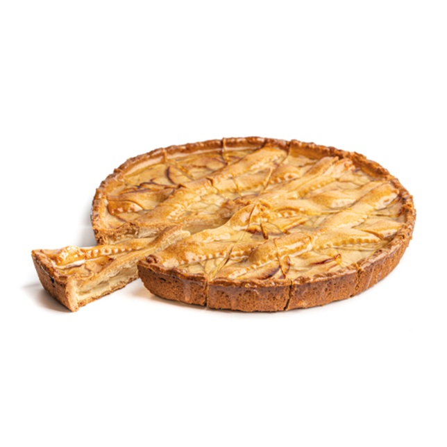 Torta de maçã pré cortada