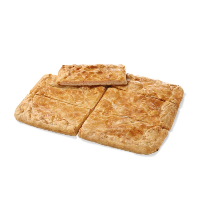 Pedaço de torta salgada valdostana
